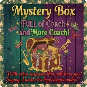 MYSTERY BOX ! Coach & More COACH Also LOTS of SURPRISES